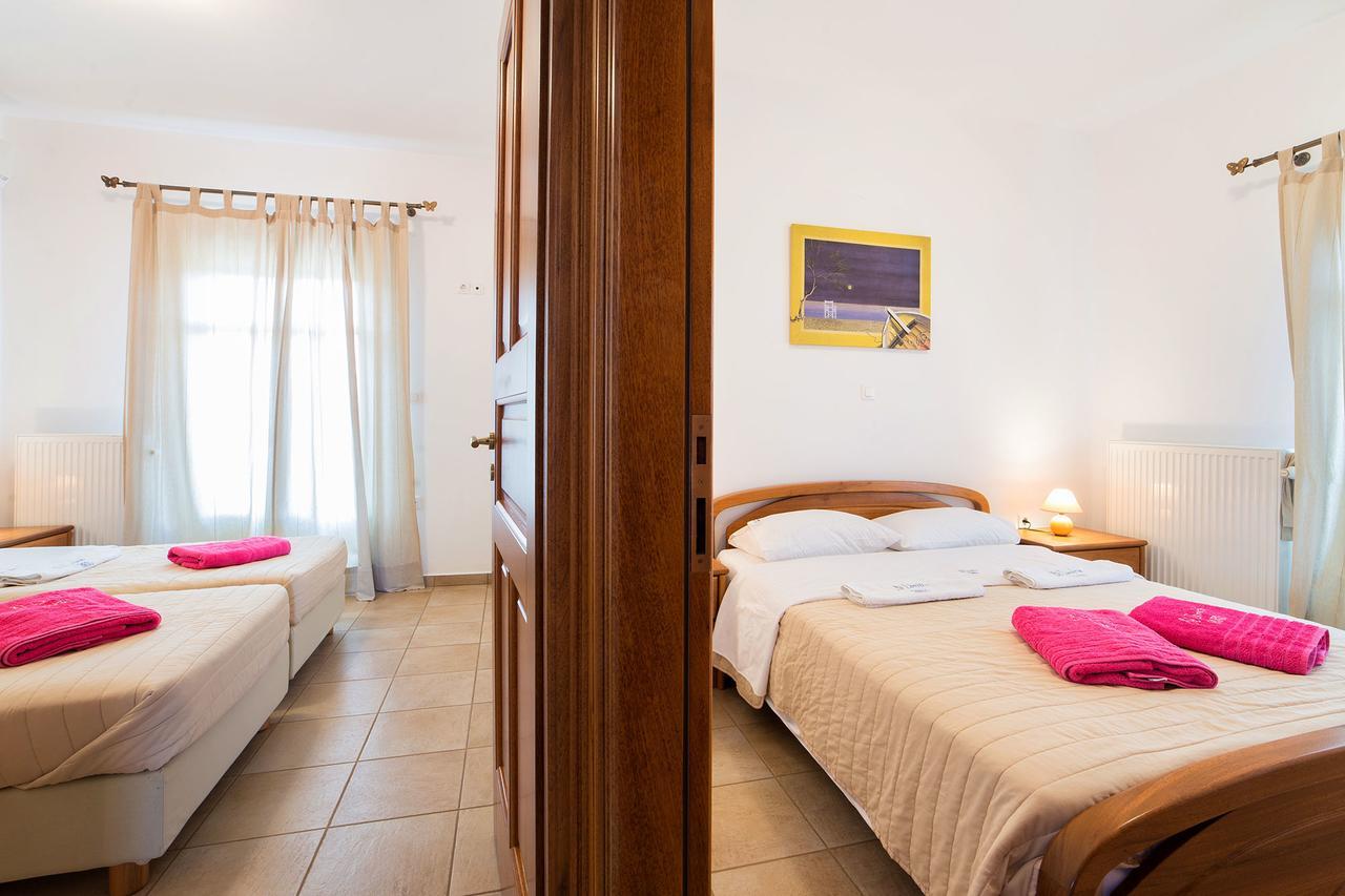 Villa San Dimitrio House On The Beach ロガラス エクステリア 写真