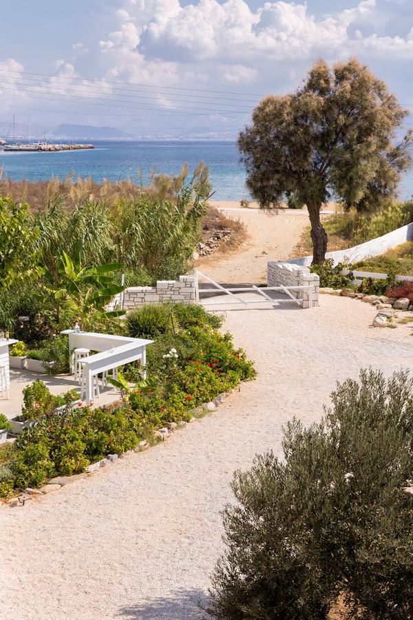 Villa San Dimitrio House On The Beach ロガラス エクステリア 写真