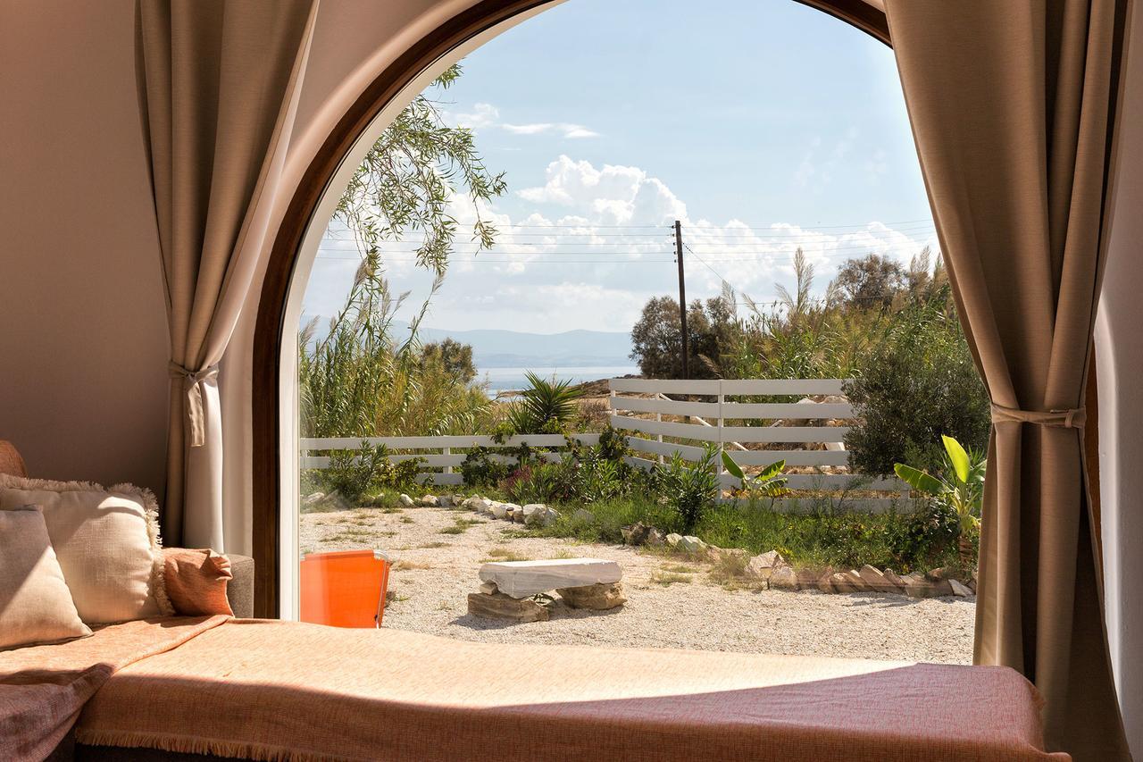 Villa San Dimitrio House On The Beach ロガラス エクステリア 写真