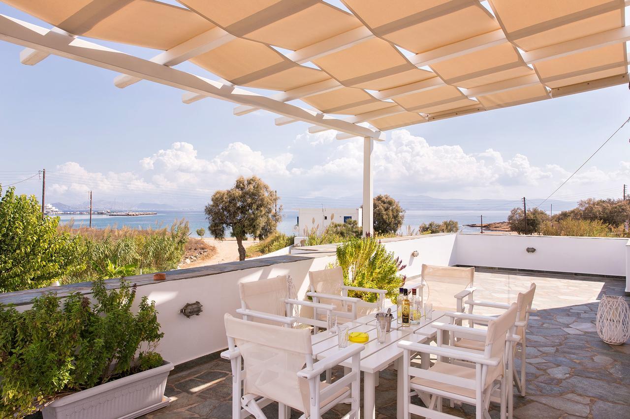 Villa San Dimitrio House On The Beach ロガラス エクステリア 写真