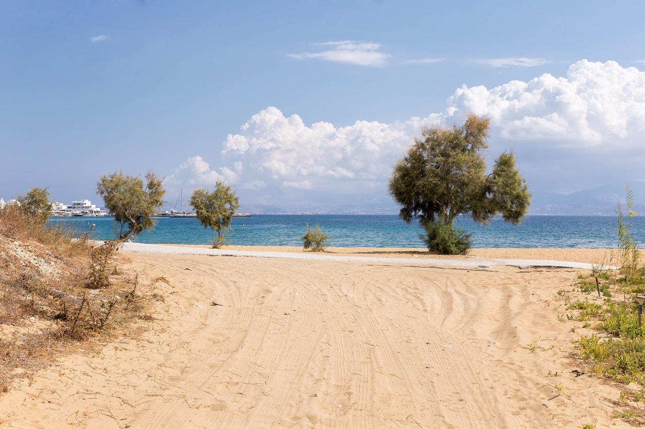 Villa San Dimitrio House On The Beach ロガラス エクステリア 写真
