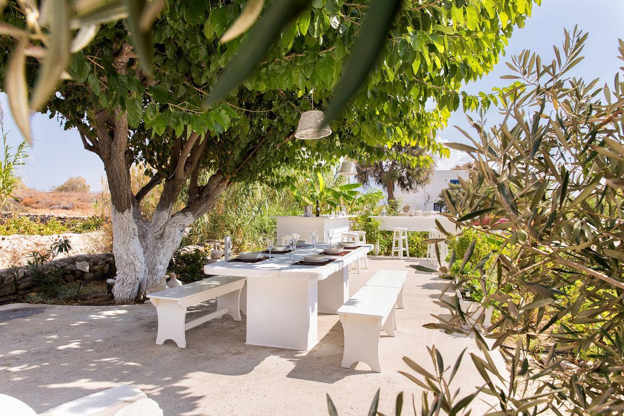 Villa San Dimitrio House On The Beach ロガラス エクステリア 写真