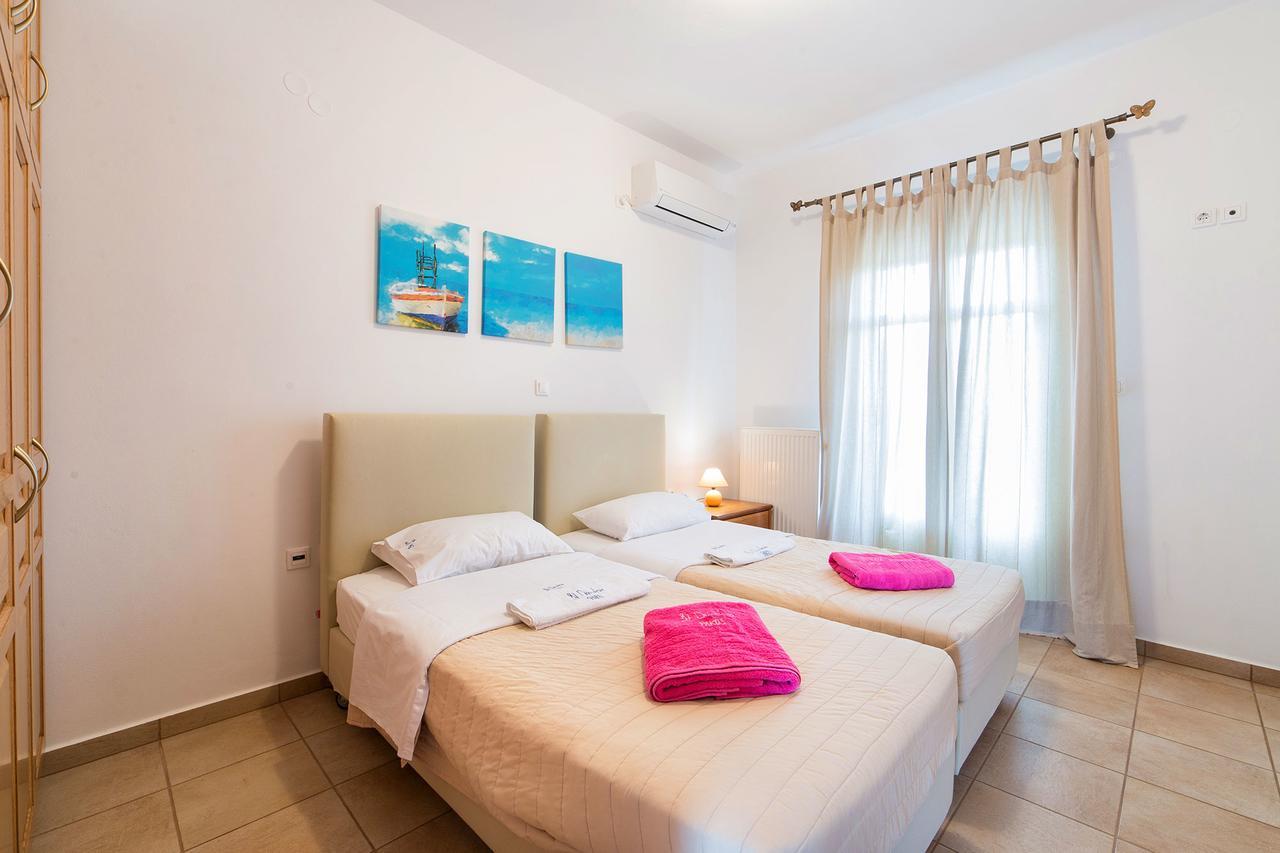 Villa San Dimitrio House On The Beach ロガラス エクステリア 写真