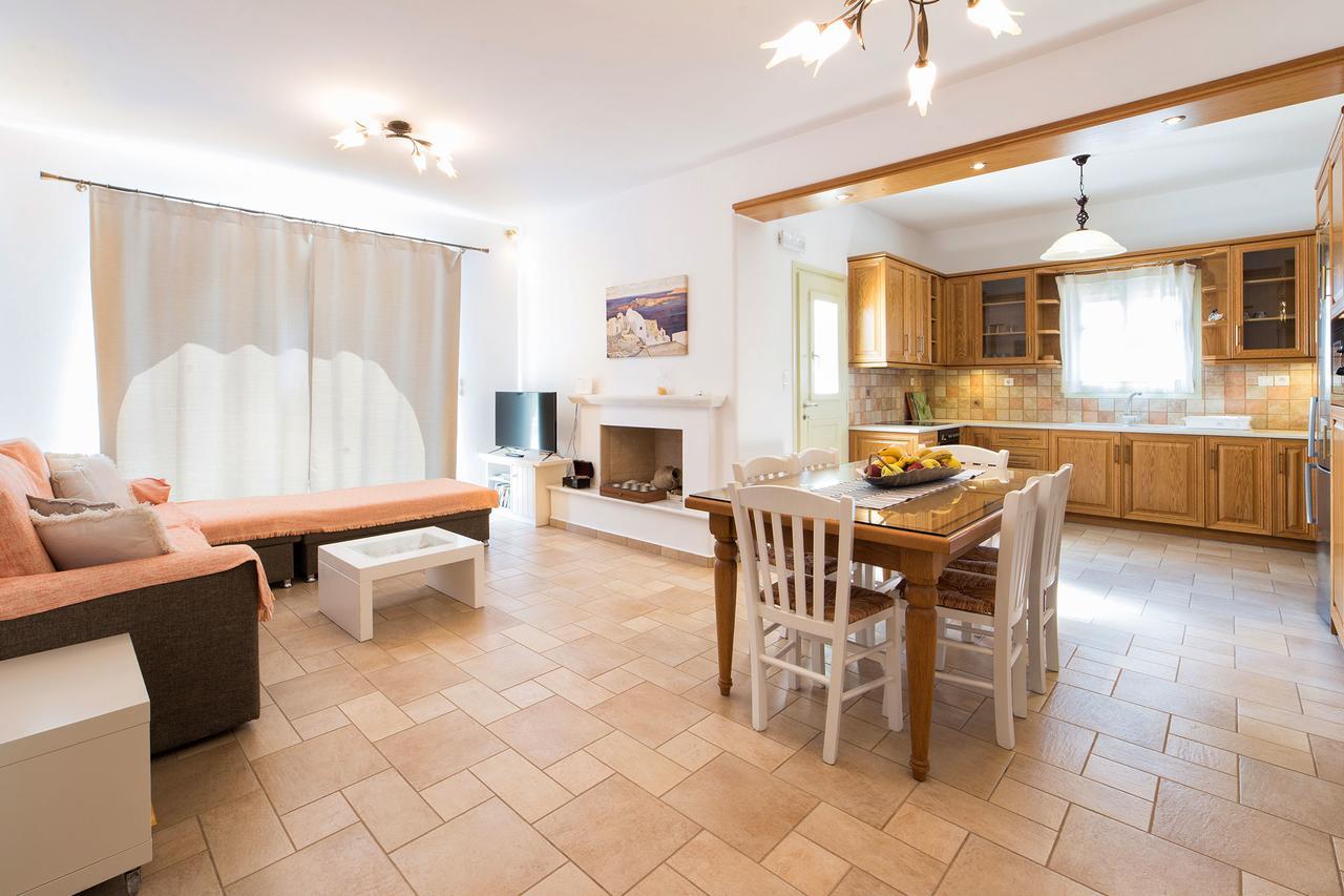 Villa San Dimitrio House On The Beach ロガラス エクステリア 写真