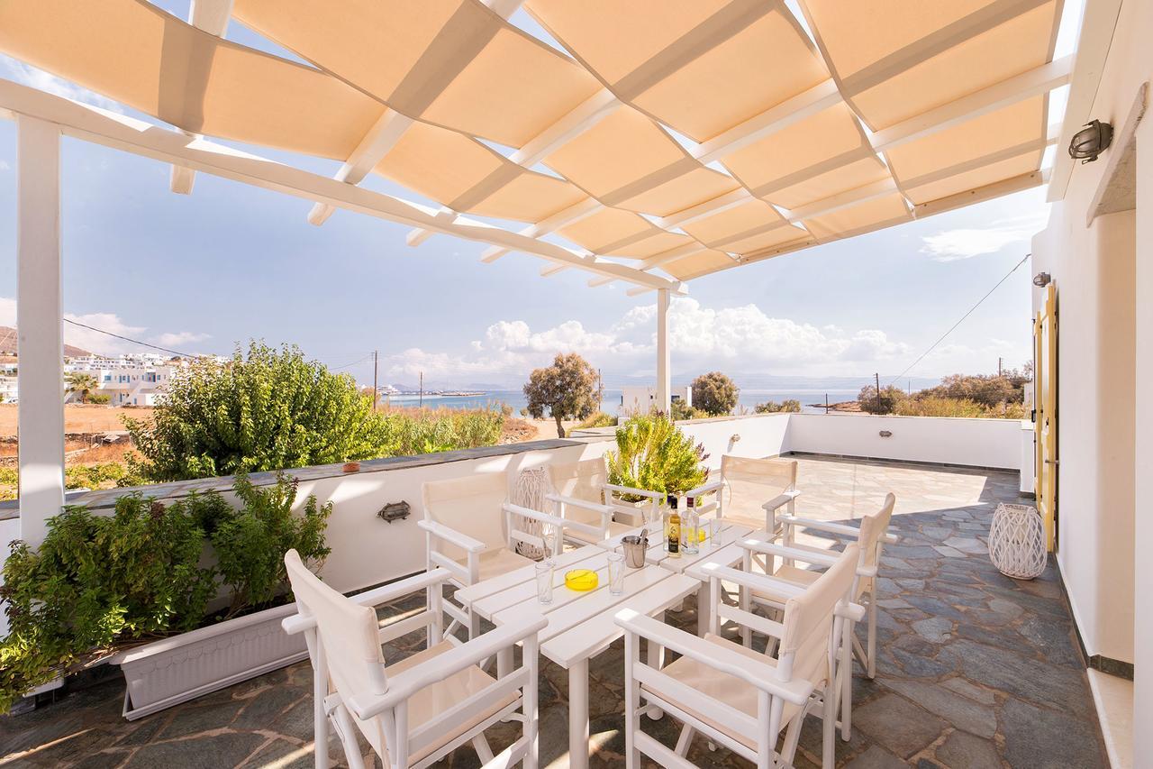 Villa San Dimitrio House On The Beach ロガラス エクステリア 写真