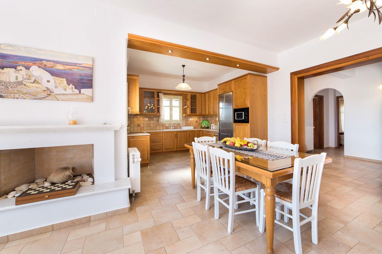 Villa San Dimitrio House On The Beach ロガラス エクステリア 写真